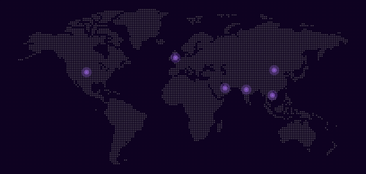 Global Coverage Animation